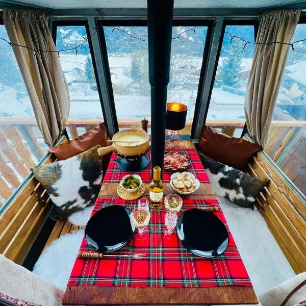 Studio loft avec sauna, hotel v destinaci Leysin