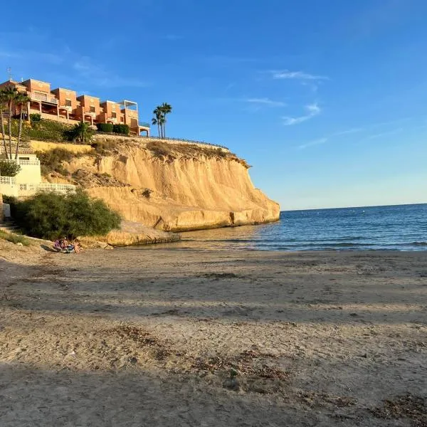 The three bedrooms Casa Barta - 300m from the beach with a beatiful see view from the terrace and private parking, hotel in San Juan de los Terreros