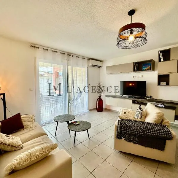 Appartement Cardellu Paisible & centre-ville CALVI，位于卡尔维的酒店