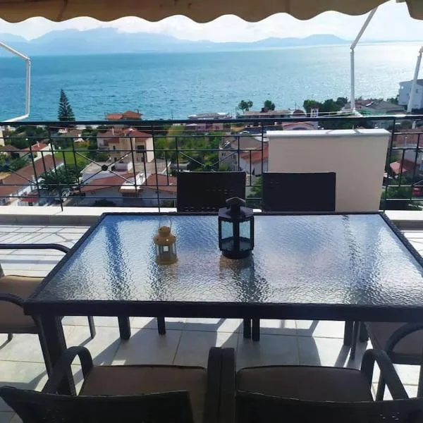 Όμορφο διαμέρισμα με εκπληκτική θέα, hotel v destinácii Menídion