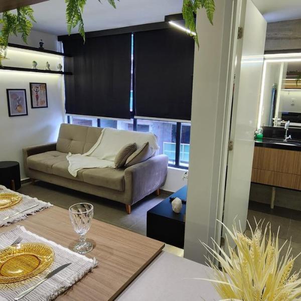 Luxuoso Flat, Piscina rooftop, 5 min da Praia de Manaíra - Caju Stay - Manaíra - Foto 4