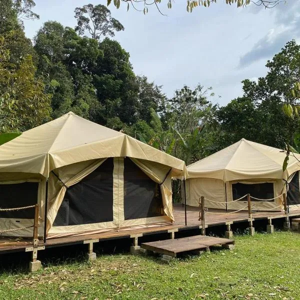 Canopy Villa Glamping Park, hotel v destinaci Kampong Sum Sum