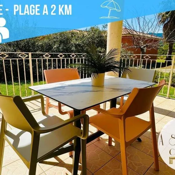 T3 Serenità à 2km de la mer, hotel em Ventiseri
