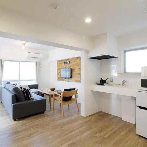 IS bld 201 by b hotel - Spacious Studio Apt for 4ppl Close to Peace Park, hotel di Hiroshima