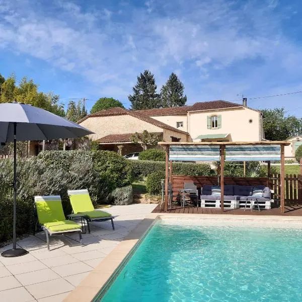 Gite La Terrasse - Private pool, hotel v destinaci Soturac