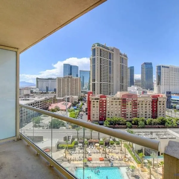 MGM Signature-10-717 Strip View Balcony Studio, hotel u Las Vegasu