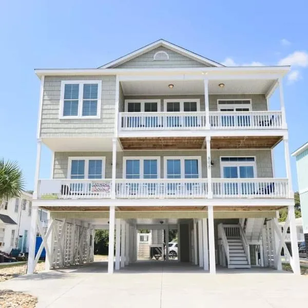 Anchor Down Luxury Ocean View Beach House w Pool, khách sạn ở Myrtle Beach