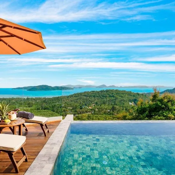 Villa Bella Vista Samui - 360 Degrees Mountain View, hotel u gradu Taling Ngam Beach