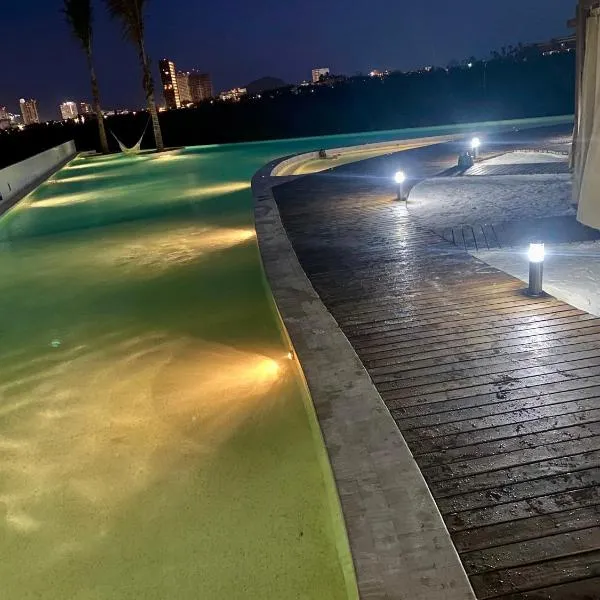 Mazatlán में, होटल Departamento con Espectacular Alberca