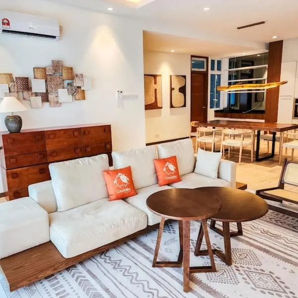 Railway Stylish Homestay (3BR3B) 6pax by Cowidea, hotel en Johor Bahru