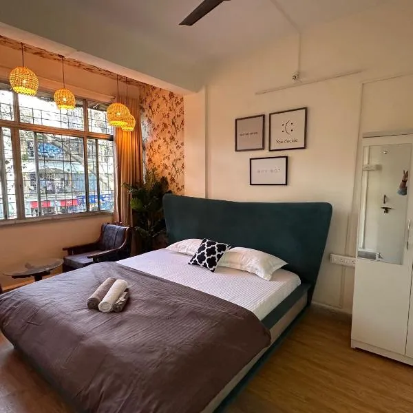 Rio : Cozy 1Bhk in Koregaon Park. WiFi AC King Bed, hotel v destinaci Puné