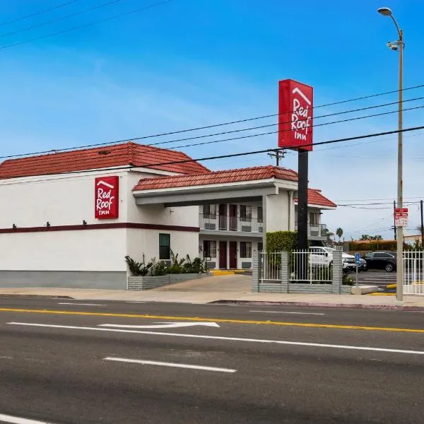 Red Roof Inn Carson - Wilmington, CA、ウィルミントンのホテル