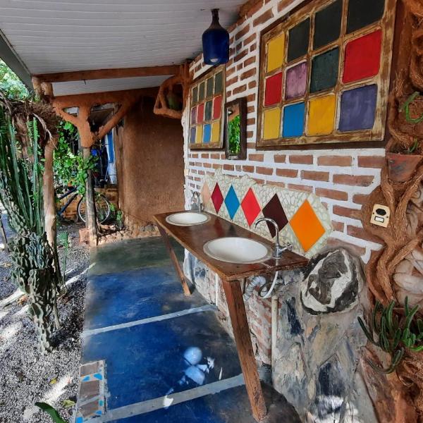 NOMADAS chalés, mini casinhas, bangalôs , área de camping e cozinha compartilhada - Foto 3