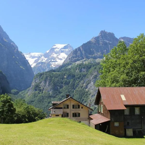 Berggasthaus Obbort, hotel v destinaci Linthal