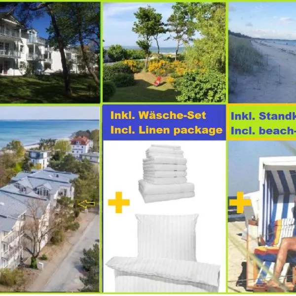 Ferien Wohnungen Arkonablick、ユリウスルーのホテル