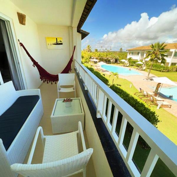 Apartamento amplo de frente para o mar em Resort - Foto 5