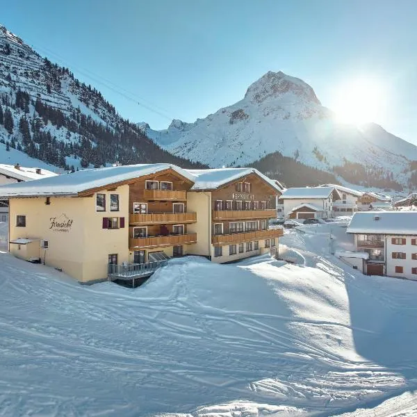 Fernsicht Alpen-Apartments, hotelli Lech am Arlbergissä
