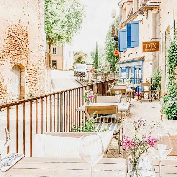 DIX Restaurant & Chambres d'hôtes, Sainte-Alvere, Dordogne, hotel em Saint-Alvère