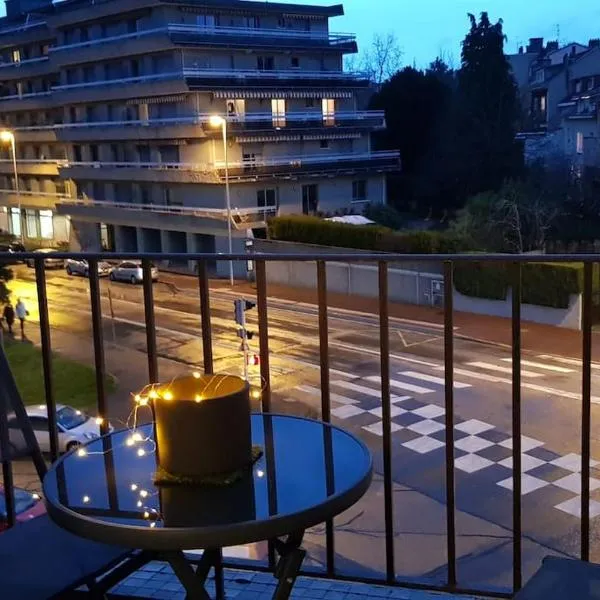 Quartier des emailleurs-T4 avec balcon et garage, готель у місті Лімож
