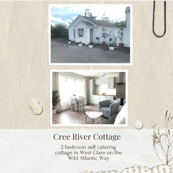 Cree River Cottage, hotel v destinaci Creegh