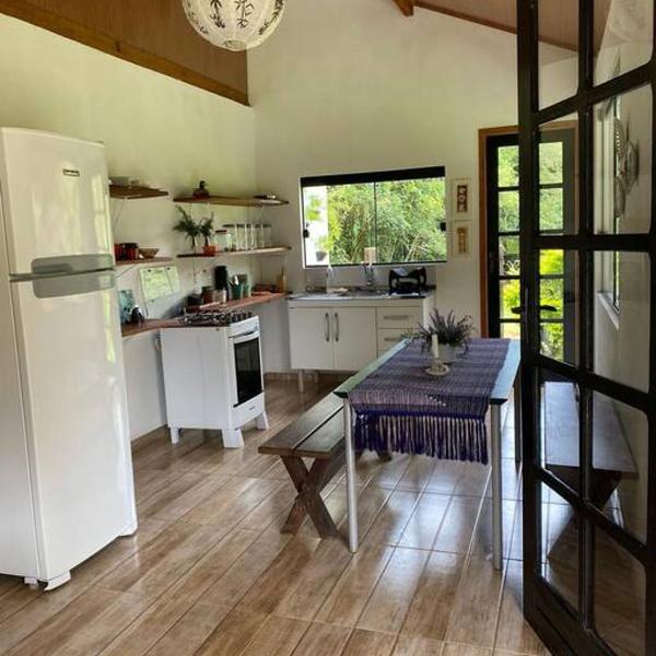 Casa com Lareira - Casa Mia Dersu - Foto 4