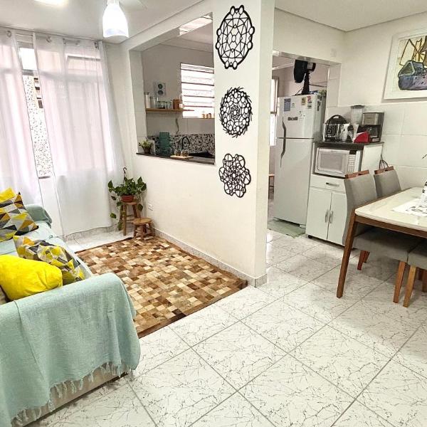 PG - Canto do Forte,1 VAGA,AR COND, Check in às 10H, 2 QD da praia, Wi-Fi - Foto 4