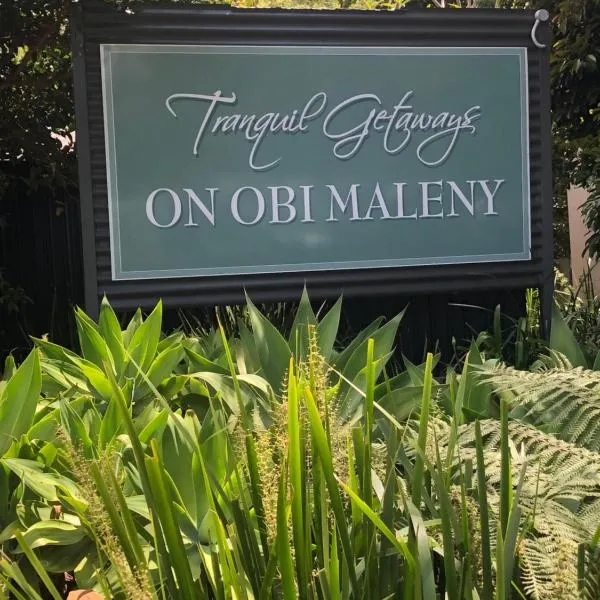 Tranquil Getaways On Obi Maleny, hotel in Booroobin