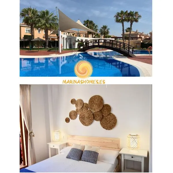 Bahari Marinas - Tú Dúplex con Jardín Privado!, hotel in Vera