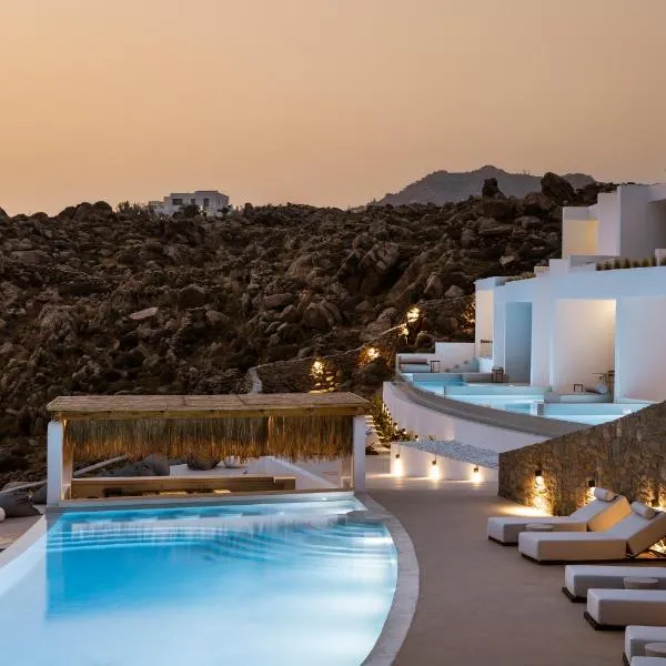 Mykonos Flow Super Paradise, Adults Only by Mr and Mrs White, hotel v mestu plaža Super Paradise