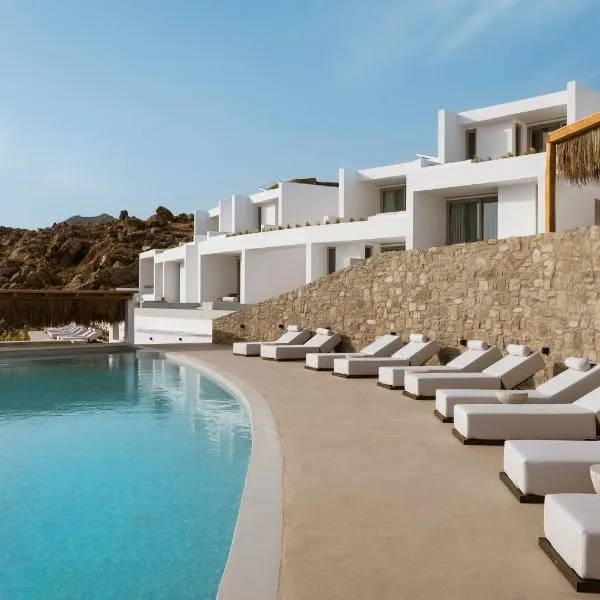 Mykonos Flow - Super Paradise、スーパーパラダイスビーチのホテル