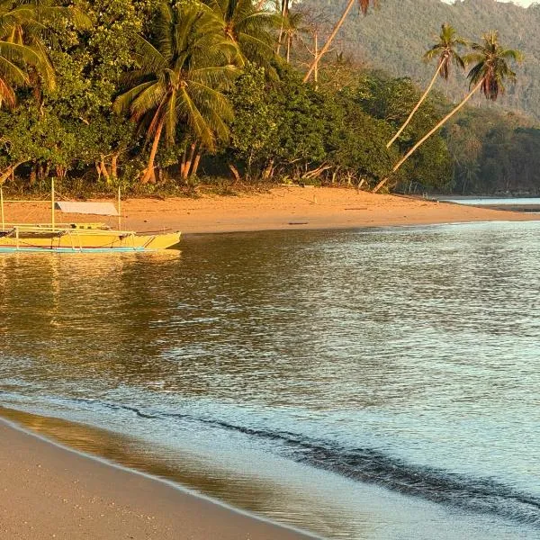 The Beach House at Dipnay San Fernando, El Nido, hótel í Sibaltan