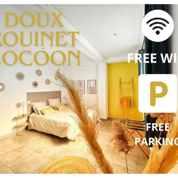 Doux Rouinet cocoon, hotel Fourques városában