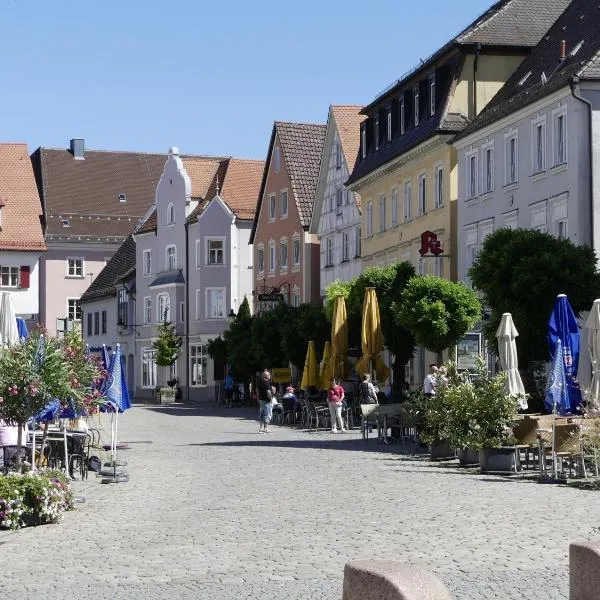 Hotel Hirsch, hotel din Günzburg