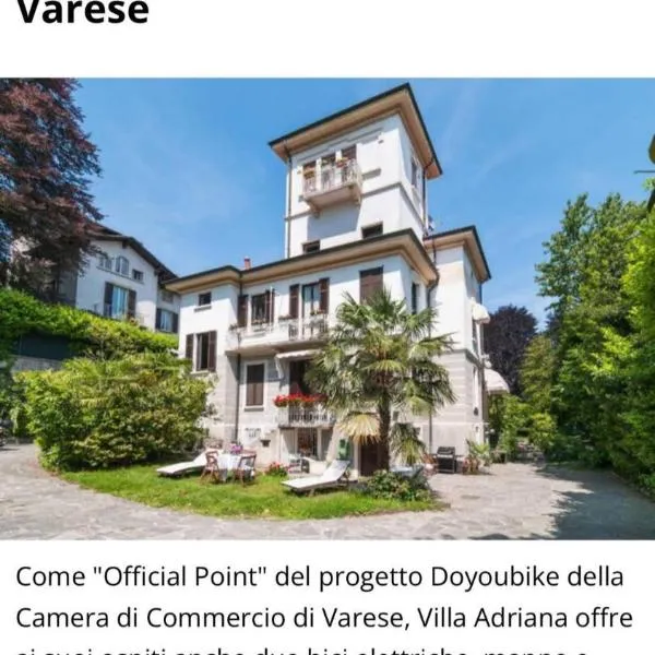VILLA ADRIANA Varese - camere e appartamenti, hotel v destinaci Varese