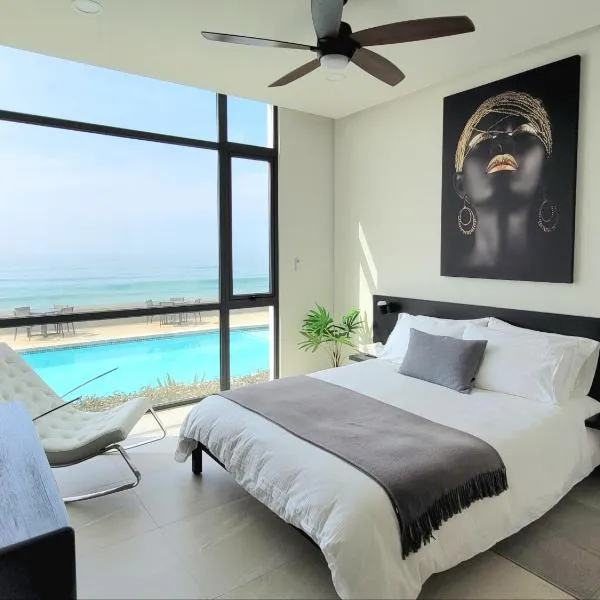 Luxury Beachfront Condo in Rosarito Pool & Jacuzzi, hotel in Rosarito
