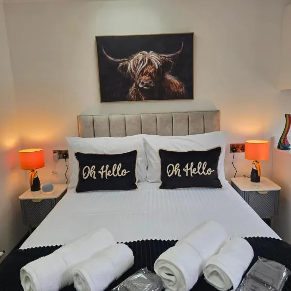 Heather Nook- luxury studio in Pitlochry, hotel v destinaci Pitlochry