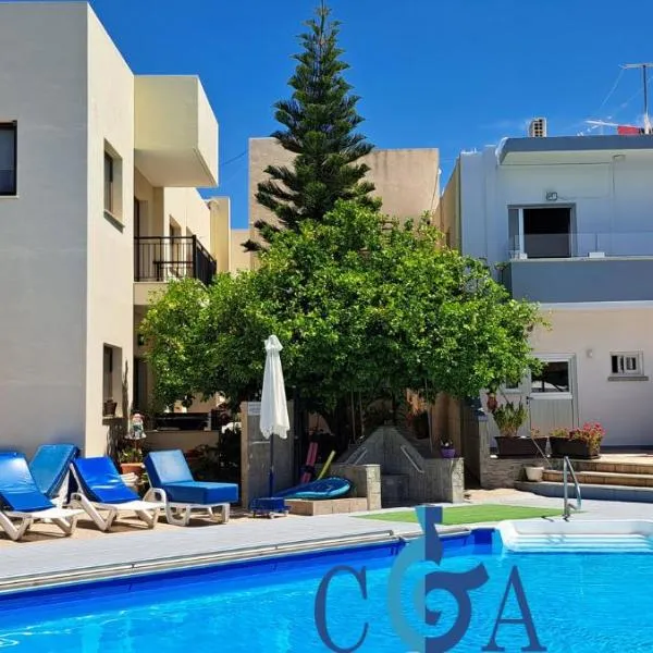 C & A Hotel Apartments, hotel en Lyso