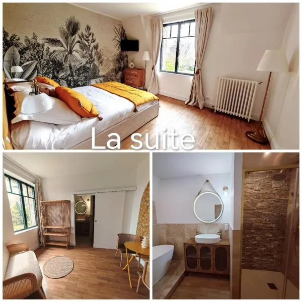 Domaine de L'isle Maniere, hotel v destinaci Saint-Quentin-sur-le-Homme