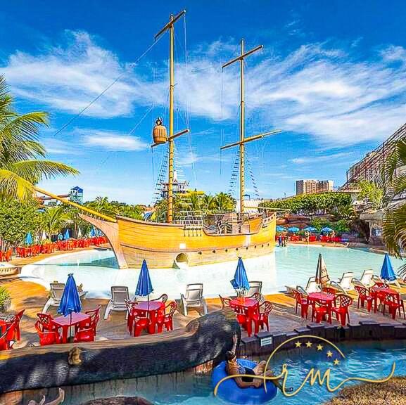 Spazzio diRoma RM Hospedagem com Acesso Acqua Park/Splash - Foto 4
