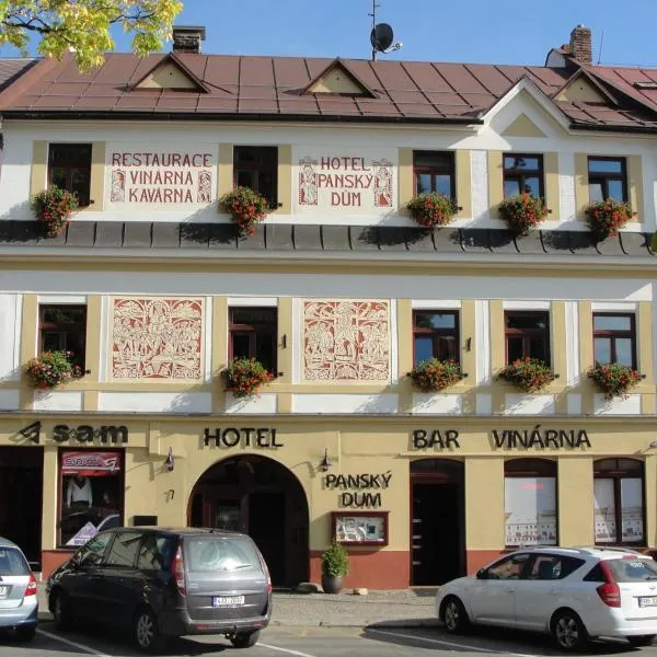 Hotel Panský dům, hotel em Nové Město na Moravě