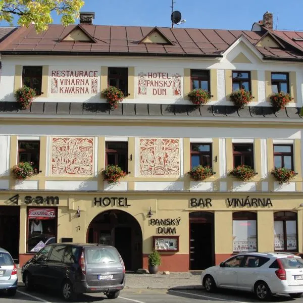 Hotel Panský dům, hotel en Nové Město na Moravě