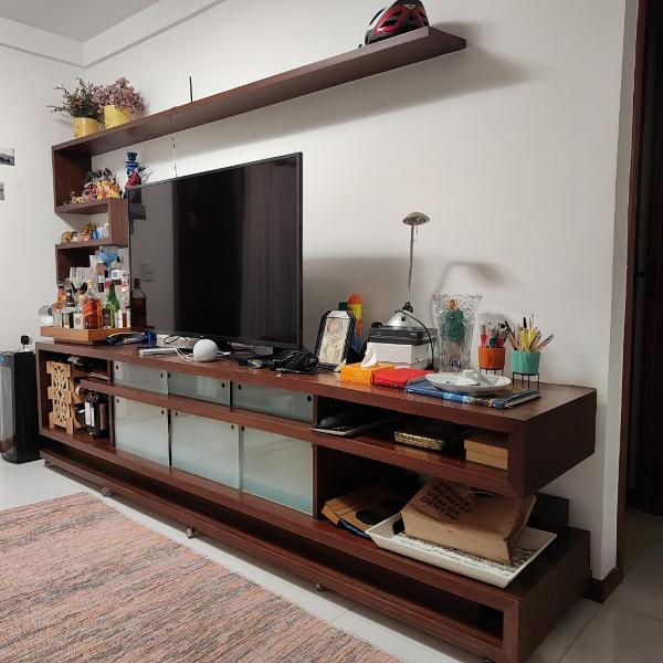 Quarto e banheiro privativos com garagem fechada em apartamento aconchegante em Jardim da Penha - Foto 4