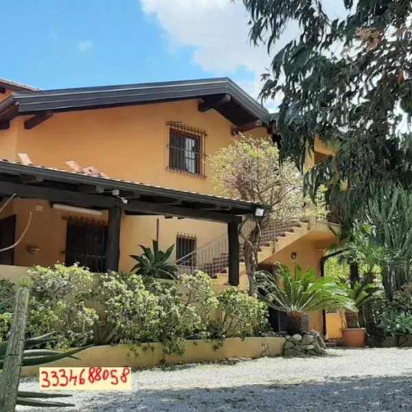 Villa Panorama, hotell i Zambrone