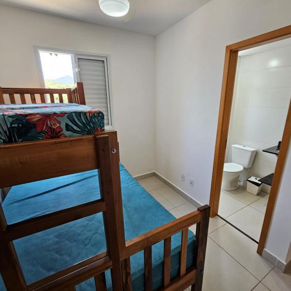 Jardim das Palmeiras II Home Resort JP2 Ubatuba - Apartamento com 2 Dorms, 1 Suíte, Condomínio com Piscina Adulto e Infantil, Jacuzzi Aquecida,Sauna, Churrasqueira, Academia, Salão de Jogos e Playground - Foto 3