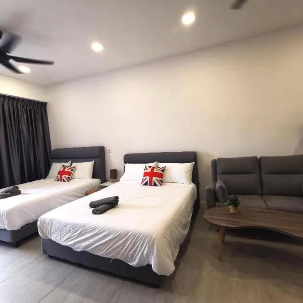 Bell Suite 4pax Sepang Kota Warisan KLIA, hotel v destinaci Sepang