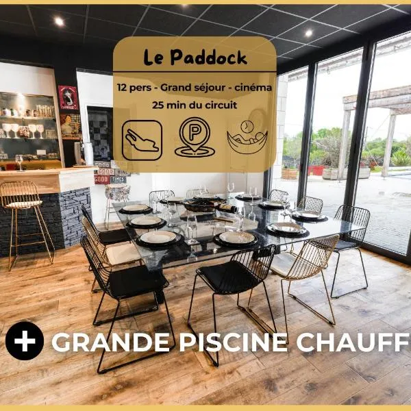 LE PADDOCK "Maison 220 m2 pour 8 à 12 personnes", hotel v destinácii Montfort-le-Gesnois