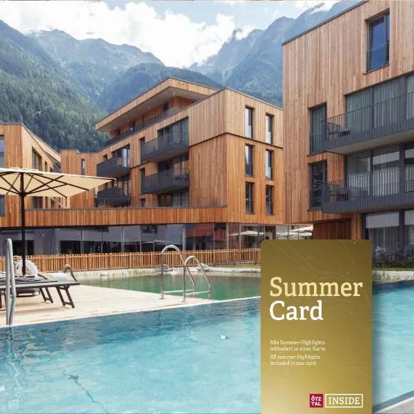 All-Suite Resort Ötztal inklusive Summer Card, hotel v destinaci Oetz