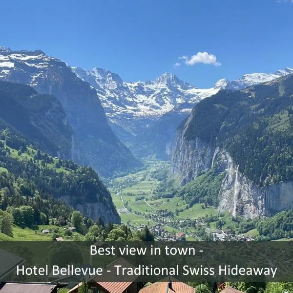 Hotel Bellevue - Traditional Swiss Hideaway、ヴェンゲンのホテル