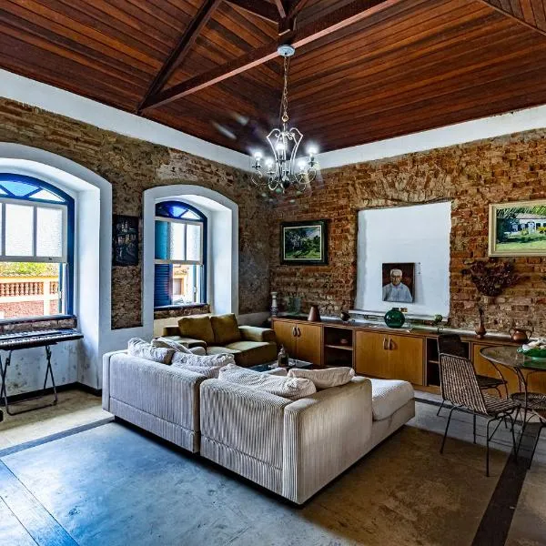 Casarão colonial, hotel i Iguape