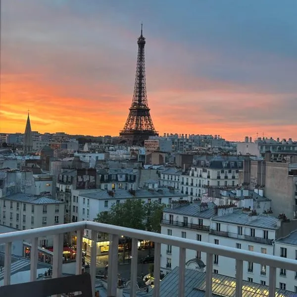 Eiffel Tower - Paris monuments view
